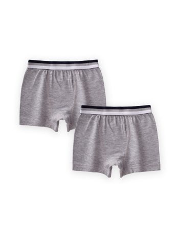 İkili Boxer 2-9 Yaş Gri