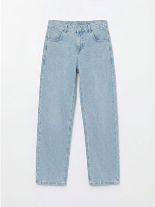 İndigo Loose Fit Erkek Çocuk Jean Pantolon