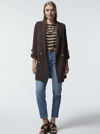 C-0002 TRAPHY CEKET 38-46 Kahve Ceket 0002