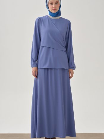 Aviator Elastic Waist Skirt