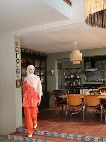 Cepli Bol Paça Pantolon - Mercan