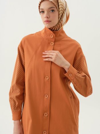 Cutline Printed Cap - Orange