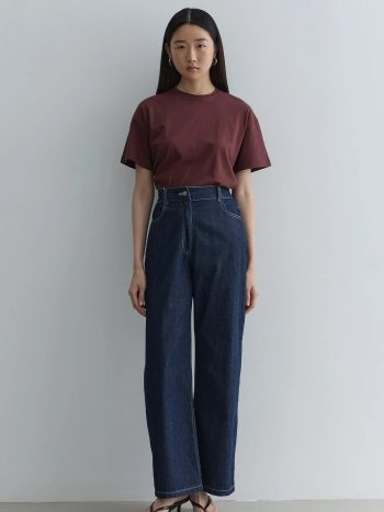 Straight Kesim Denim Pantolon Lacivert