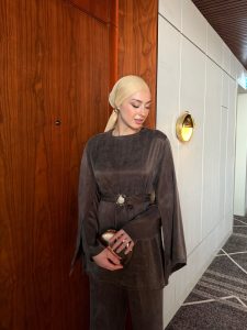 Hacer Pantolonlu Takım Haki - Görsel 9