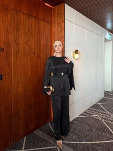 Hacer Pantolonlu Takım Haki - Görsel 5