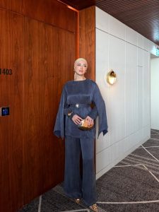 Hacer Pantolonlu Takım Haki - Görsel 13