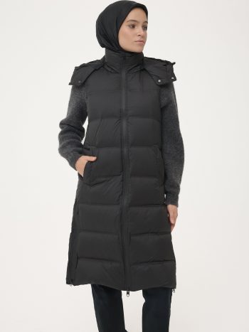 Goose Down Vest - Black