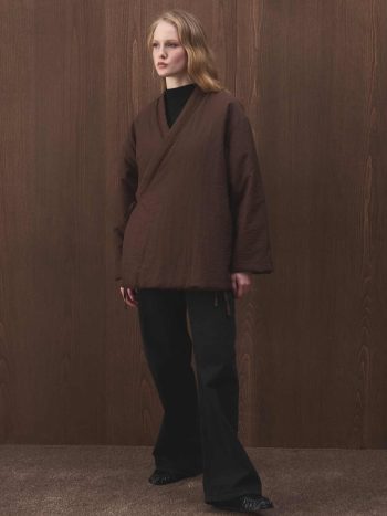 Wrap Tie Inflatable Coffee Coat