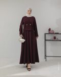 Bordeaux Jacket and Skirt Set