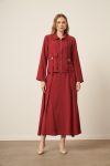 بدلة كوبرا للنساء من FTZ باللون البورجوندي 31153