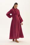 Shimmering Fuchsia Lyocell Dress