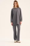 Modal Sweatshirt Koyu Gri