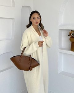Winter Triko Hırka Vanilya