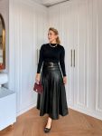 Burcu Skirt in Black