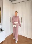 Simay Pink Tracksuit Set