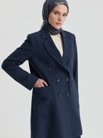 Blazer Ceket - İndigo