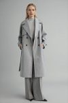 Regular Fit Buttoned Cashmere Long Coat