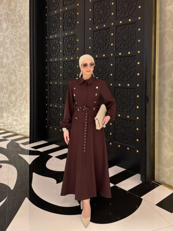 Özden Dress Mürdüm