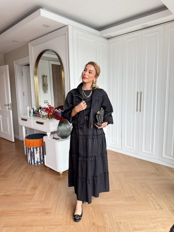 Passion Dress Set in Black