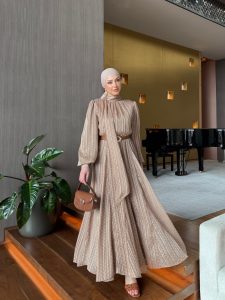 Violet Leaf Dress