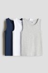 3-Pack Sleeveless Cotton Top