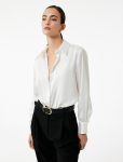Regular Fit Long Sleeve Classic Collar Satin Shirt