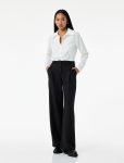High-Waist Palazzo Pants with Pocket Details