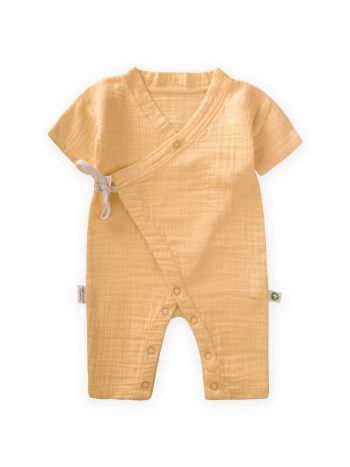 Organic Muslin Romper 0-9 Months Sundress