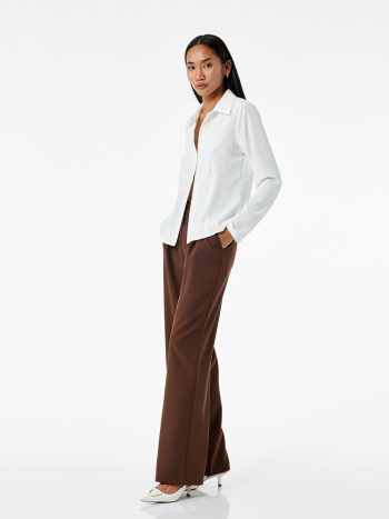 High-Waist Palazzo Pants with Pockets