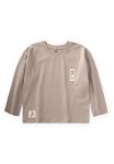 Label-Detailed Seasonal T-Shirt 2-10 Years S Vizon