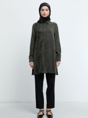 بنطلون جزر بخصر مطاطي - أسود