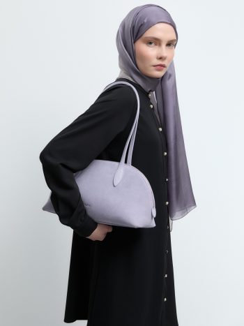 Önü Tül Detaylı Tunik - Siyah