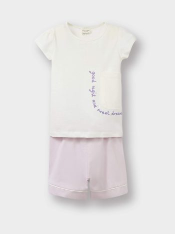 100% Cotton Pajama Set for Baby Girls