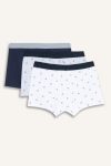 Boys' Patterned 3-Pack Boxers