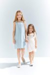 Sleeveless Poplin Summer Dress for Baby Girl
