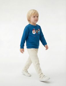 Men's Baby Velvet Basic Sweatpants with Drawstring Waist and Pocket Detail