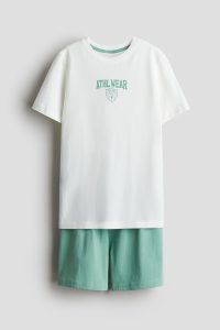Pamuklu Jarse Pijama Takımı