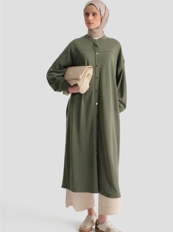 Oversize Modal Hat in Khaki