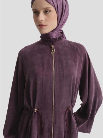 Murderous Plum Colored Jacket Set