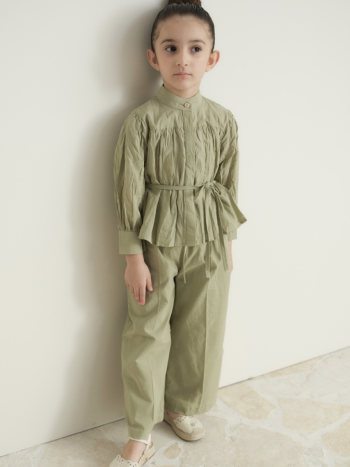 Crash Cotton Voile Comfort Set - Çağla