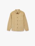 Boys' Cotton Long Sleeve Pocket Button-Down Velvet Shirt