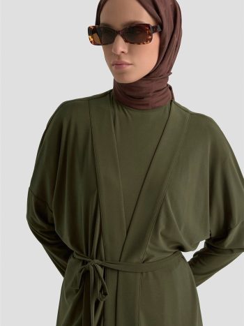 Armine 3'lü Örme Takım 25KD1057 Haki