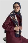 Armine Safari Tunic with Lacing 25KD9012 BORDO