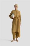 26Y4706 Armine Tunik Elbise Sahra
