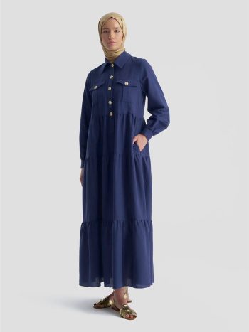 فستان أرمين أزرق داكن 26Y9012