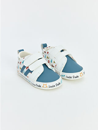 White Pre-Walking Shoes for Baby Boys