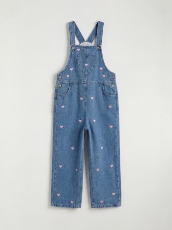 Indigo Girls' Denim Overalls