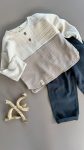 Organic Bohemian Trimmed Muslin Seasonal Set 2-8 Years Natural