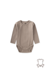 Stretch Bodysuit 0-2 Years Mink