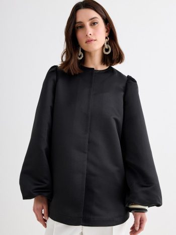 Vera Tafta Ceket Siyah